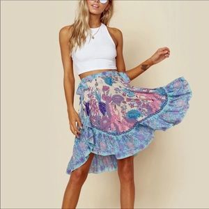 Bohemian Ruffle Skirt